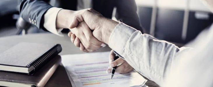 Business people discussion advisor concept